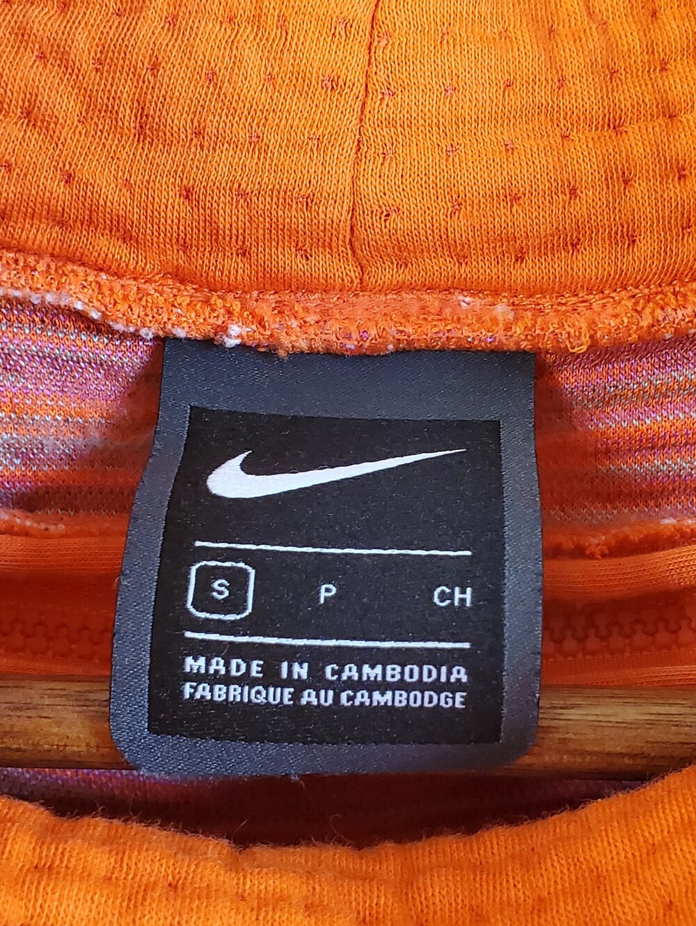 Nike City Ready Mock Neck Tech Pack Oversized Running Sweatshirt Orange - Picture 2 of 15